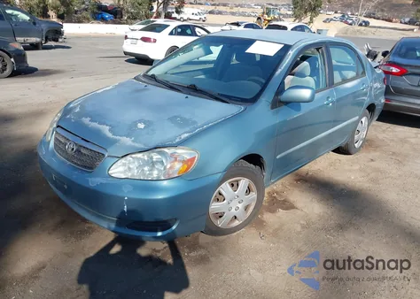 2006 Toyota Corolla Le z USA, uszkodzony, nr VIN 1NXBR30E76Z650632